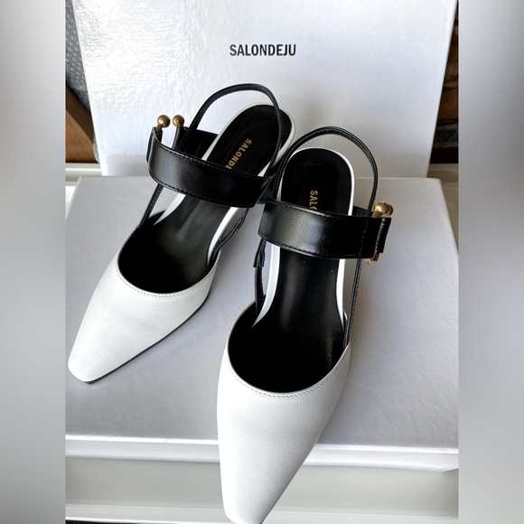 Salondeju Slingback Sandals Size 34-35 Brand New - Picture 5 of 9